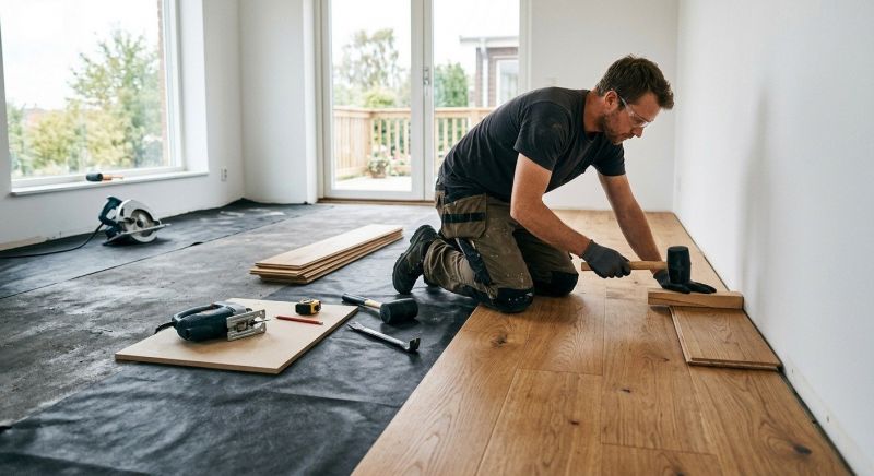 Engineered Wood Installation in East Greenwich, RI