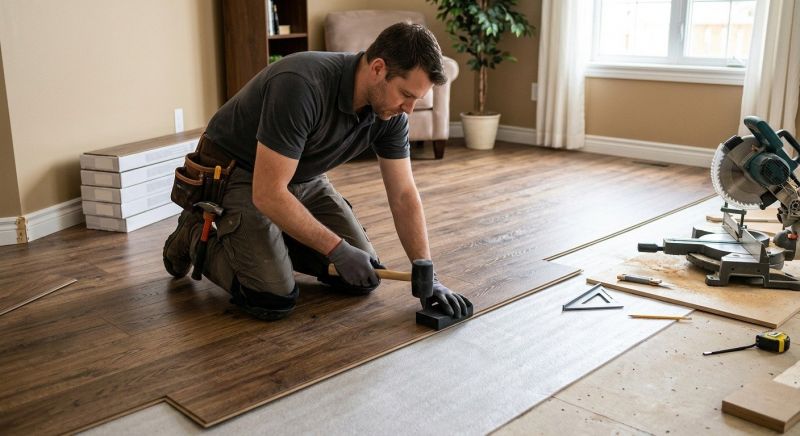 Laminate Floor Installation in Pascoag, RI