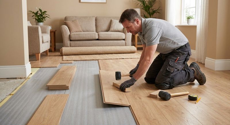 Laminate Floor Installation in Saunderstown, RI