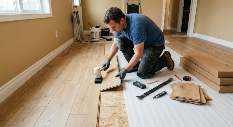 Laminate Floor Installation in Woonsocket, RI