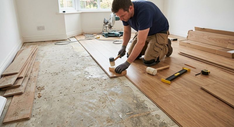 Laminate Floor Replacement in Exeter, RI