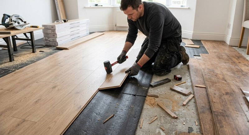 Laminate Floor Replacement in Narragansett, RI