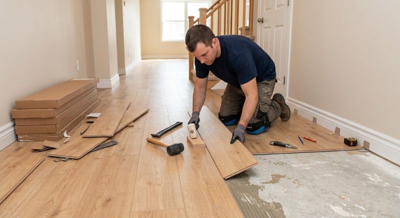 Laminate Floor Replacement in North Stonington, CT