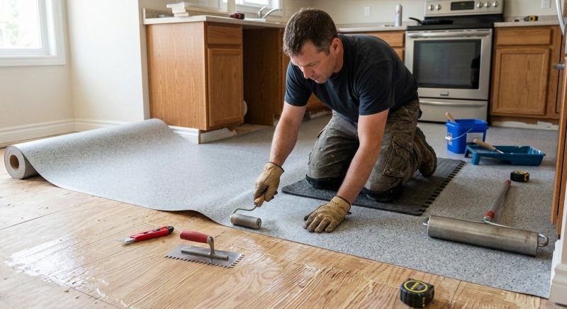 Linoleum Floor Installation in Bradford, RI