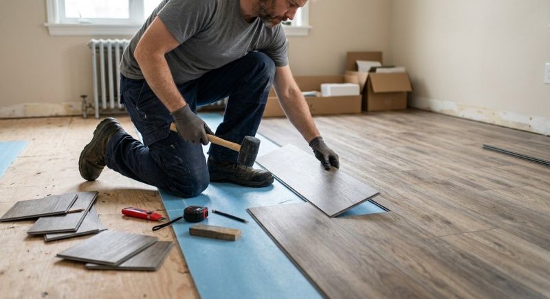 Linoleum Floor Installation in Providence, RI
