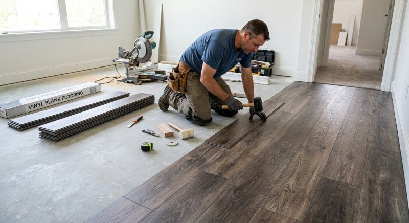 Linoleum Floor Installation in Warren, RI