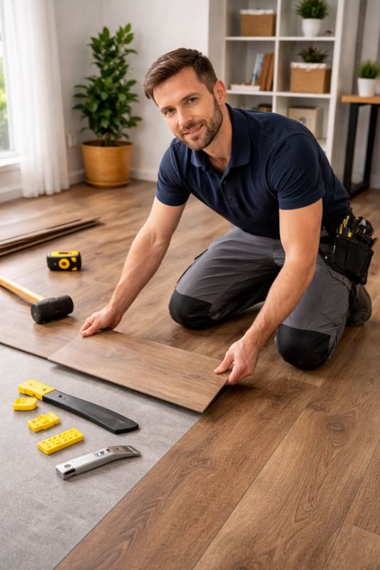 Vinyl Floor Replacement in East Greenwich, RI