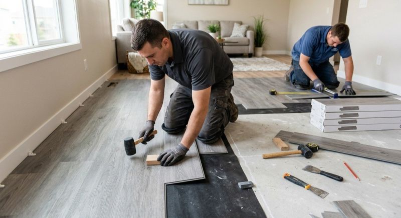 Vinyl Flooring Installation in Barrington, RI