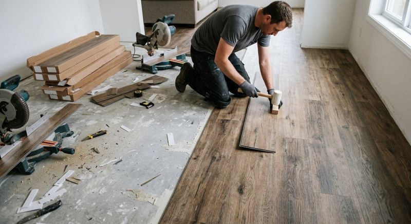 Vinyl Flooring Installation in Hope Valley, RI