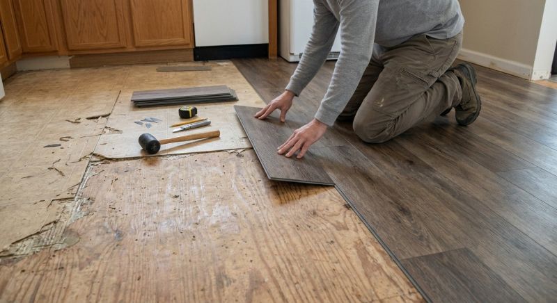 Vinyl Flooring Installation in Johnston, RI