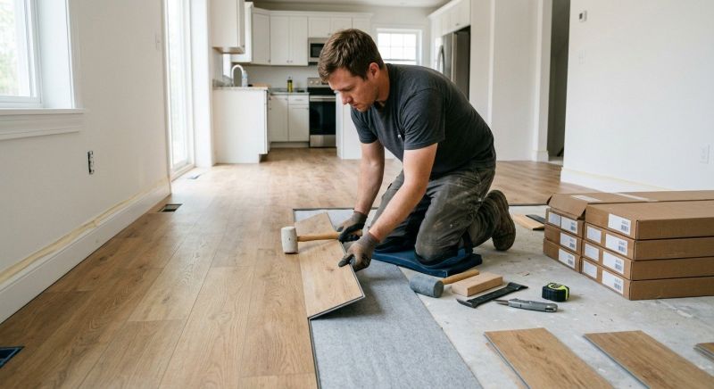 Vinyl Flooring Installation in West Kingston, RI