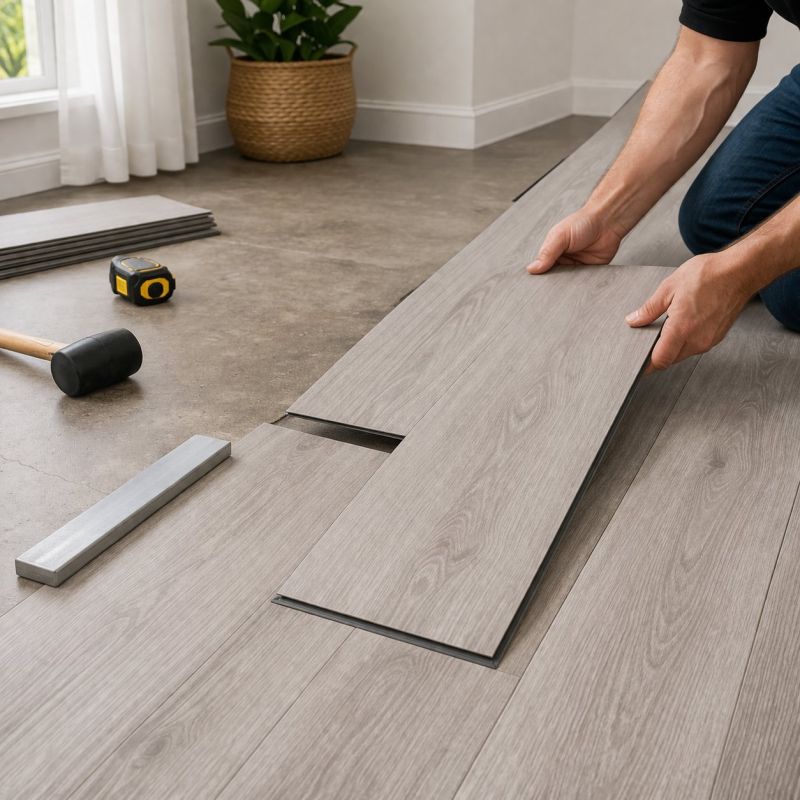 Vinyl Tile Installation in East Greenwich, RI