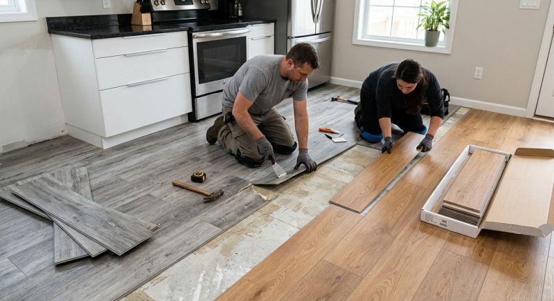 Vinyl Tile Replacement in East Greenwich, RI
